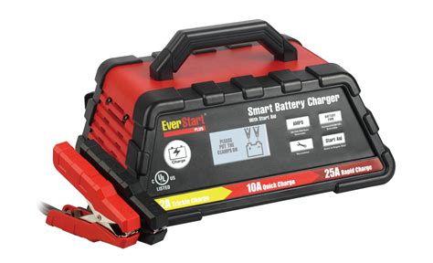 Positive (Red) Clamp 9. . Everstart battery charger